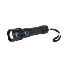 Clulite ML6500 Pro Focus 6500 LED Rechargeable Torch with Li-ion Battery USB