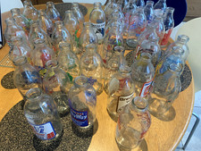 Vintage Advert Glass Milk