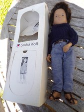 SASHA DOLL GREGOR DARK DENIMS BOY NO 301 VINTAGE DOLL WITH ORIGINAL BOX TLC