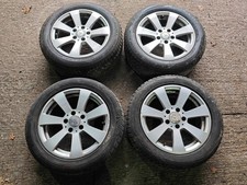 GENUINE MERCEDES 16" ALLOY WHEELS 5X112 C E CLASS VITO VIANO V CLASS