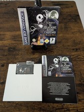 Nintendo Gameboy Advance GBA Nightmare Before Christmas The Pumpkin King CIB