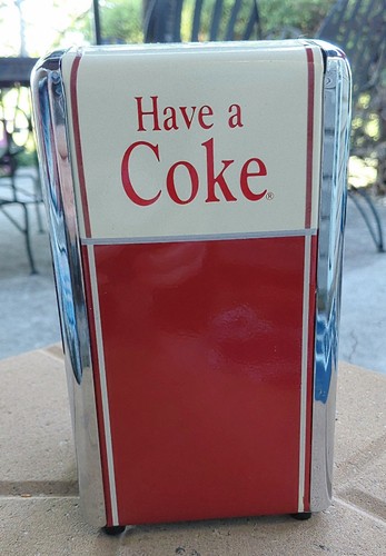 Vintage coca cola napkin - vintage,