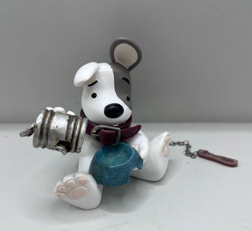 Lost dog figurine - lost, "hungry