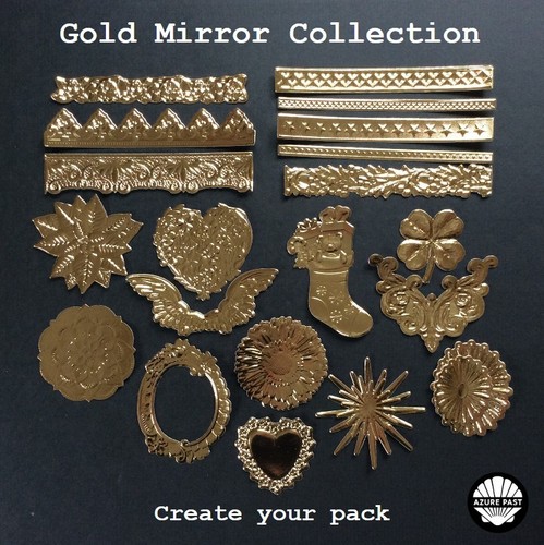 Embossed die cuts