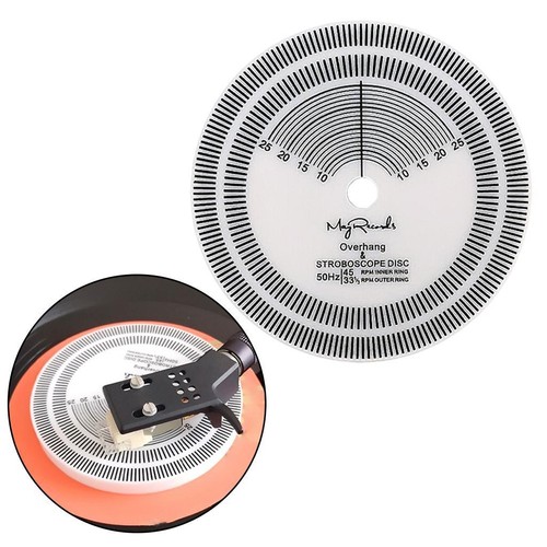 Vinyl tachometer strobe disc - vinyl,
