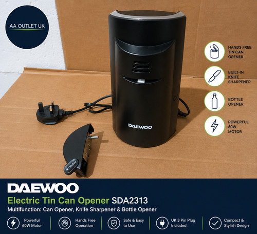Daewoo electric tin can - tin, opener