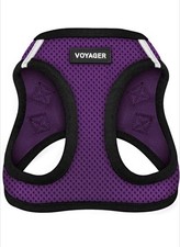 Voyager Step-In Air Dog Harness  - Harness (Purple/Black Trim), Size XL