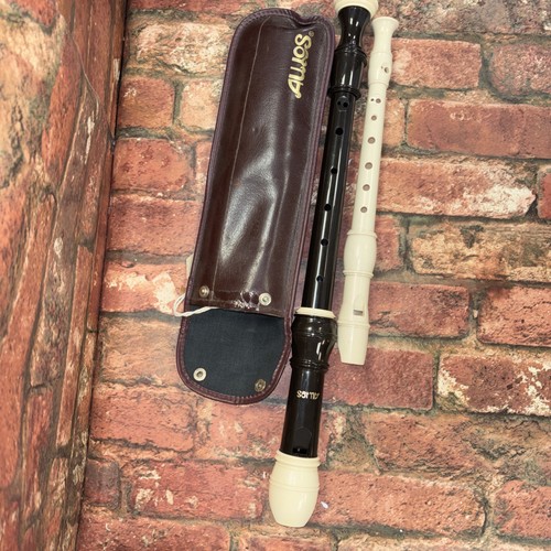 Pair recorders aulos tenor - aulos,