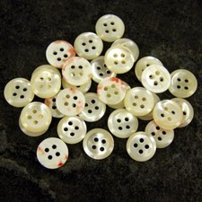  Mother of Pearl shell buttons