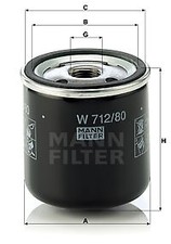 OIL FILTER MANN-FILTER W