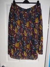 Damart Print Sunray Pleated