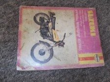 SUZUKI TRIAL BIKES 87 123 183 246 396 WORKSHOP Manual Original Comp Part
