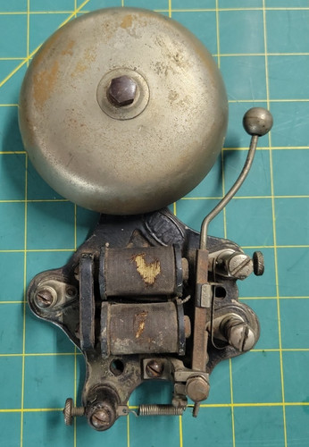 Antique faraday electric bell - faraday,