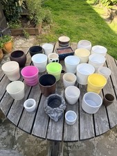 Job Lot Plant Pots Planters