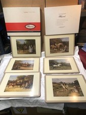 De Luxe Place Mats by PIMPERNEL. Set of 6 Table Mats. Great Condition Boxed