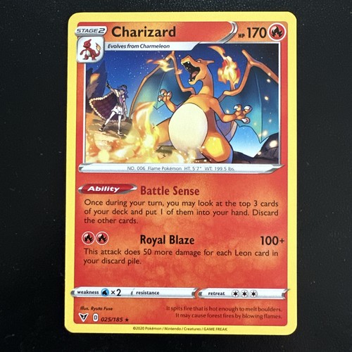Charizard 025 185 holo - 025/185,