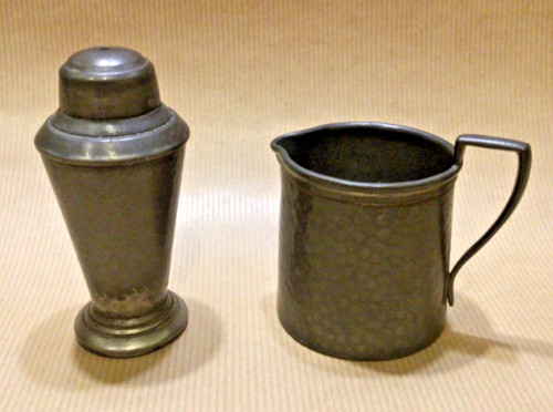 Antique arts and crafts - and, pewter