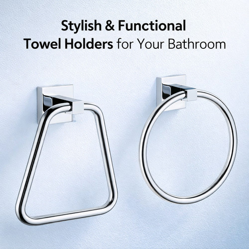 Hand towel ring holder wall - towel,