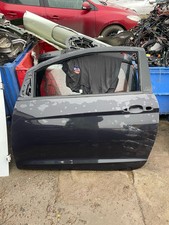 FORD KA MK2 2009-15 PASSENGER LEFT NEAR SIDE DOOR BARE DOOR IN BLACK