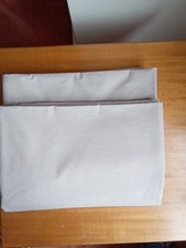 1 Single Flat Sheet ~ Light Coffee Colour ~ BHS - Used Once Excellent Condition