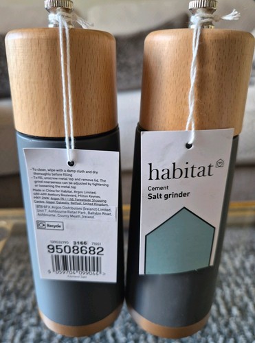 Habitat salt grinder set - grinder, 0f