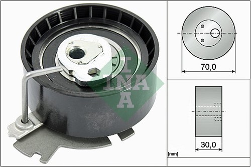 Tensioner pulley timing belt - pulley,,