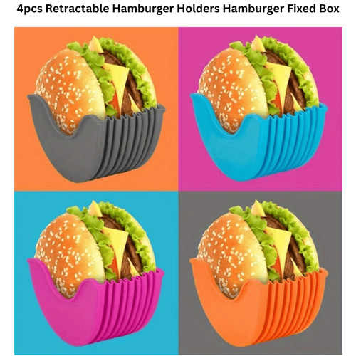 4pcs retractable hamburger - retractable,