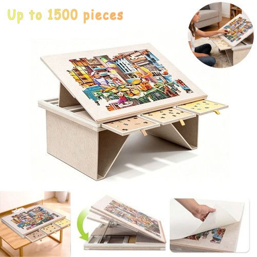 Jigsaw puzzle table foldable - puzzle,