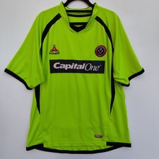 Sheffield United 2007 - 2008 Le Coq Sportif Away Football Shirt | Men's XL