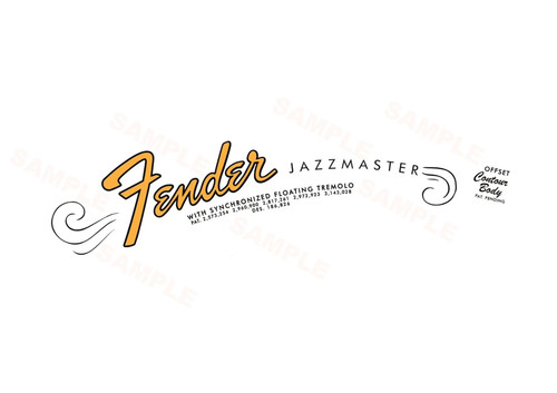 Fender jazzmaster headstock - jazzmaster,