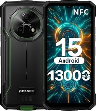 DOOGEE Fire 5 Pro Rugged Smartphone - Android 15, 13000mAh Rugged Phone, Gemini