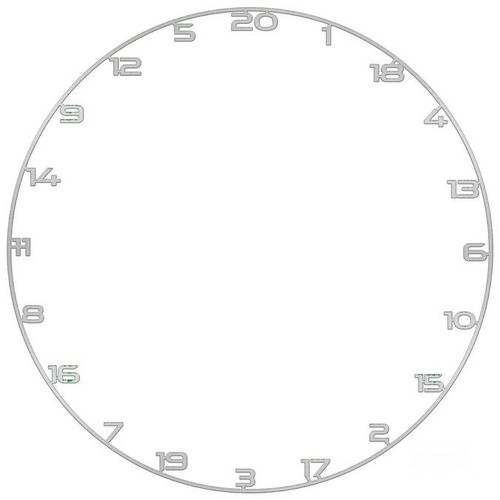 Bullet custom dartboard number - custom,