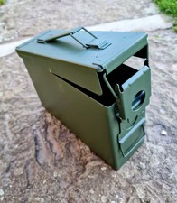 Cal metal ammo box military - metal,
