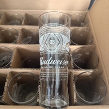 Budweiser Pint Beer Glass