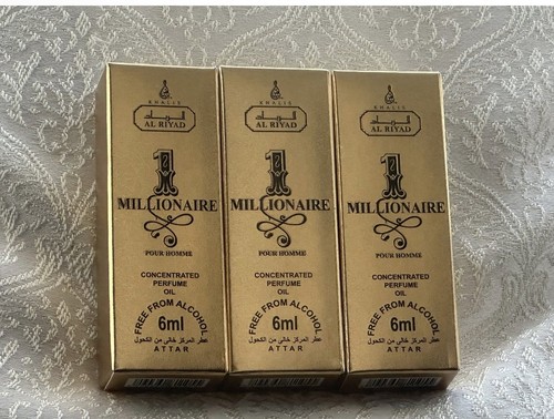 Millionaire perfume oil - 3x,