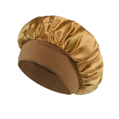 Women satin bonnet hair - satin,