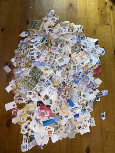 World foreign stamps no gb - world,