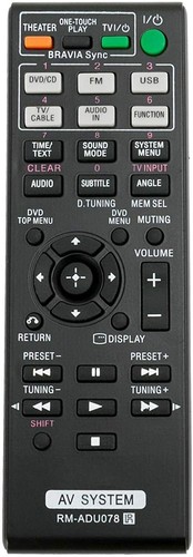 New replaced adu078 av - rm-adu078,