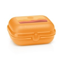 Tupperware twin lunch boxes 1 x size 3 large snack box lunchbox Oyster sun yellow