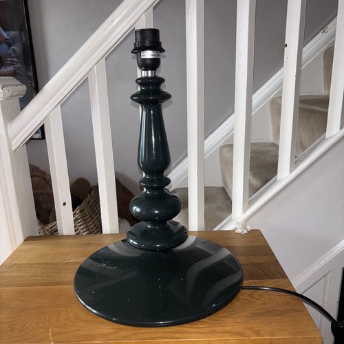Dark green habitat lamp base - green,