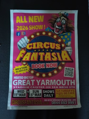 Circus fantasia 2026 poster - fantasia,