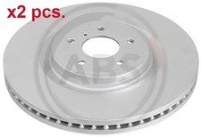 X2 PCS FRONT / REAR BRAKE DISC