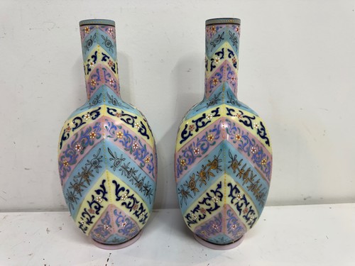 Antique thomas webb - pair, of