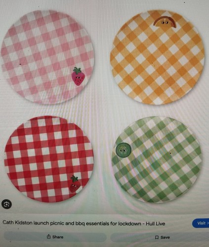Cath kidston plates bnib set - plates,