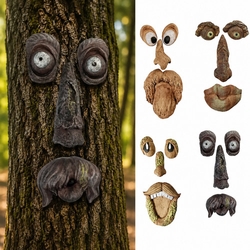 Old man tree - man, decor
