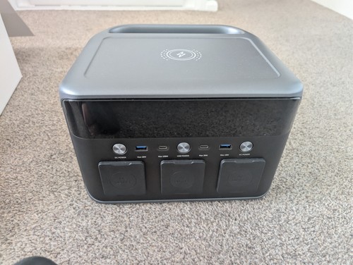 Homcom portable 600w - homcom, battery
