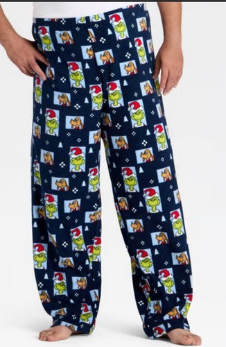 Men grinch print - print, fleece