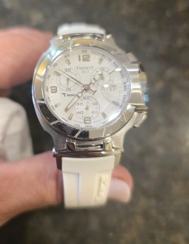 Tissot race chrono white - chrono,
