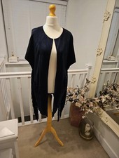 YVES SALOMON Fringe-trimmed Suede and Shearling Vest 100% AUTHENTIC Size L/M