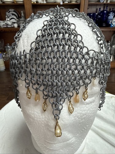 Vintage aluminum chainmail - aluminum,